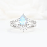 SR17115 Moonstone Ring - Additional view