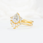 SR17115 Moissanite Ring - White-Gold