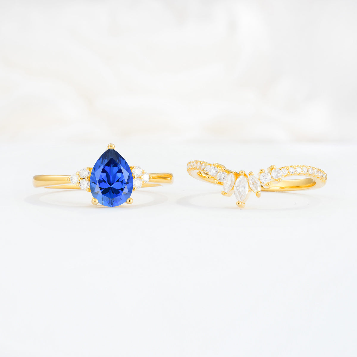 SR17115 Sapphire Ring - Additional view