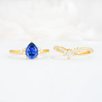 SR17115 Sapphire Ring - Additional view
