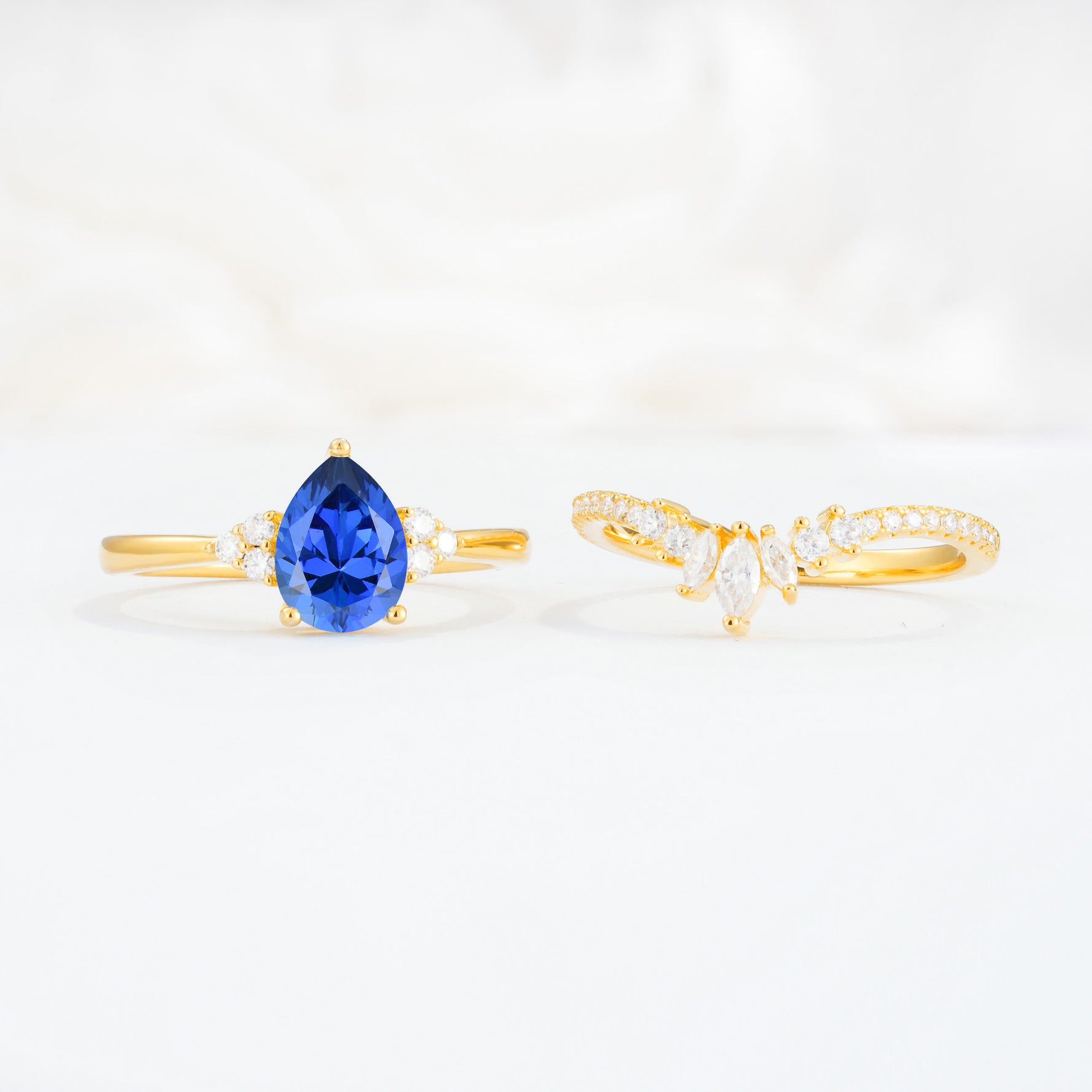 SR17115 Sapphire Ring - Additional view