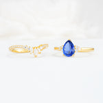 SR17115 Sapphire Ring - Additional view