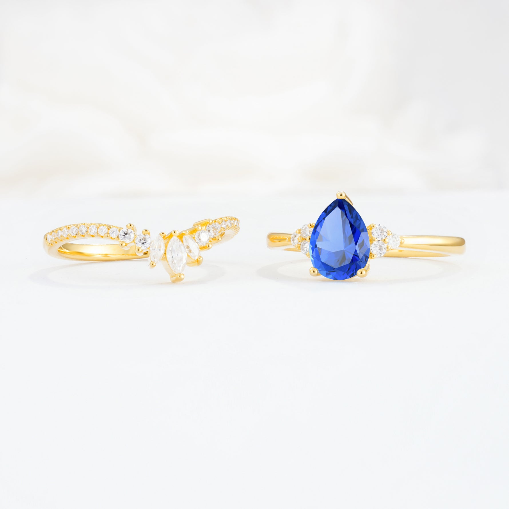 SR17115 Sapphire Ring - Additional view