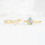 SR17115 Fire Opal Ring - Additional view