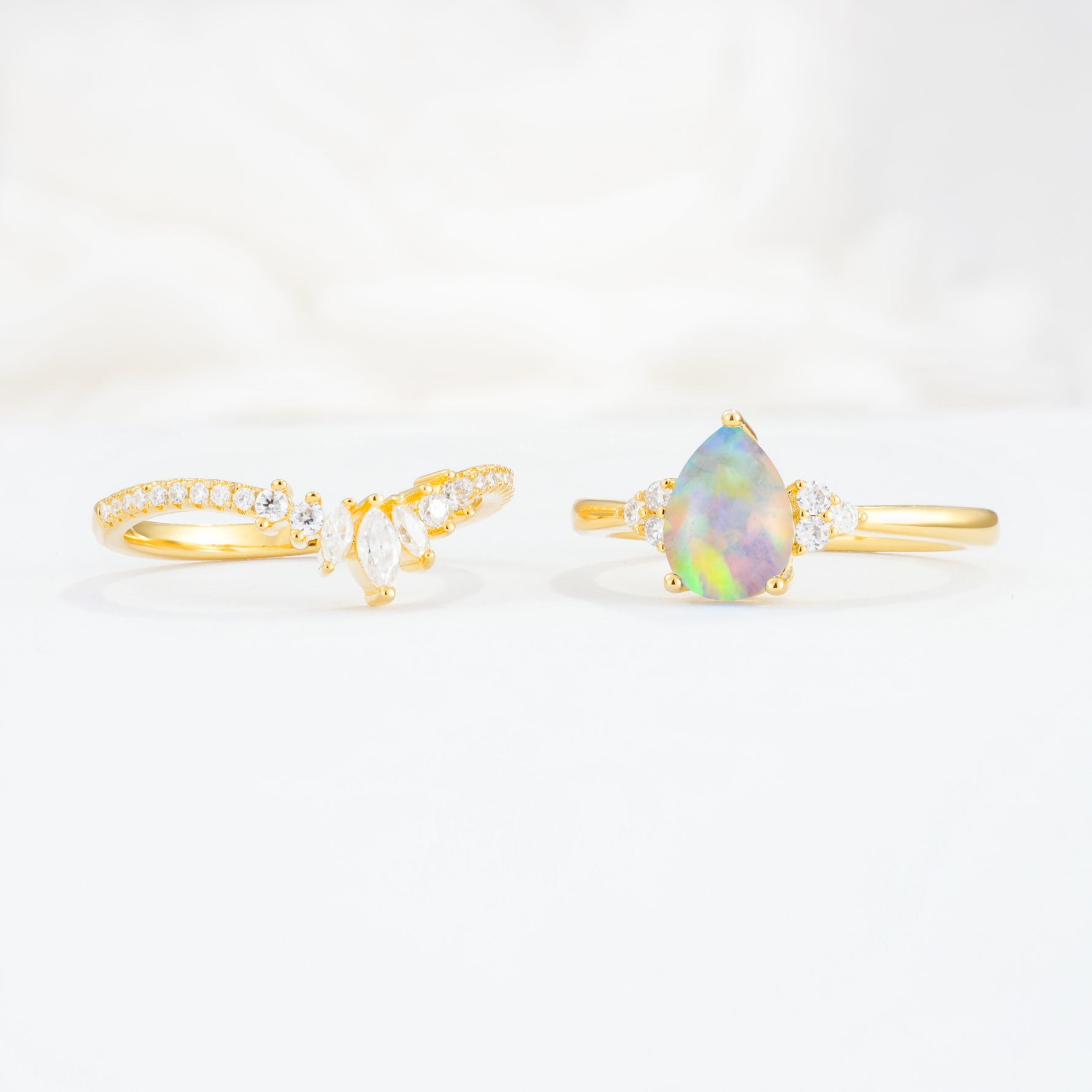 SR17115 Fire Opal Ring - Additional view