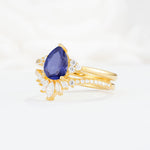 SR17115 Tanzanite Ring - White-Gold