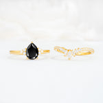 SR17115 Black Onyx Ring - Additional view