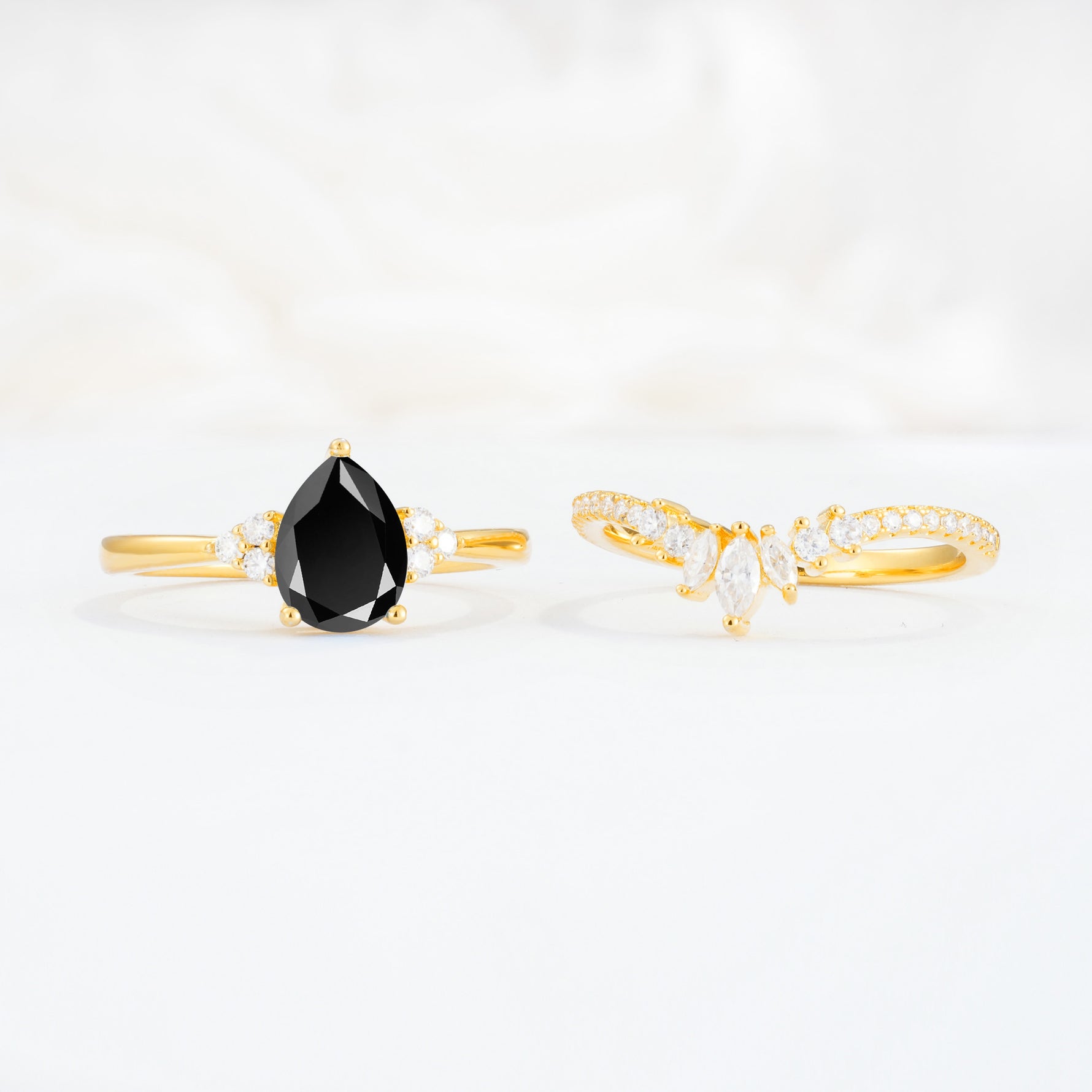 SR17115 Black Onyx Ring - Additional view