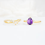 SR17115 Amethyst Ring - Additional view