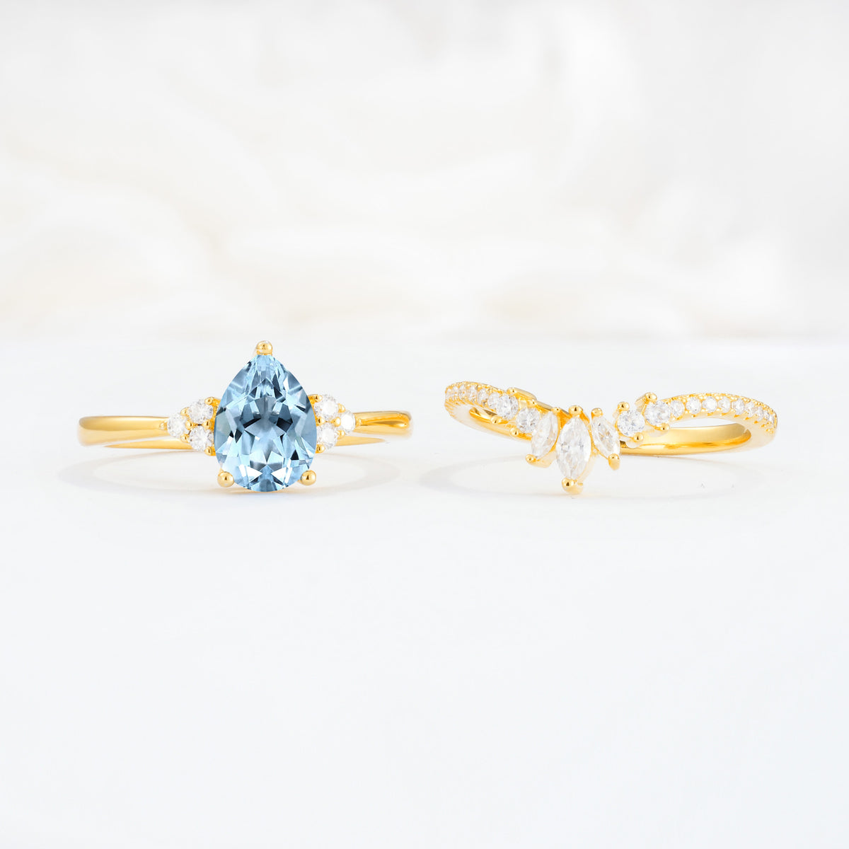 SR17115 Aquamarine Ring - Additional view