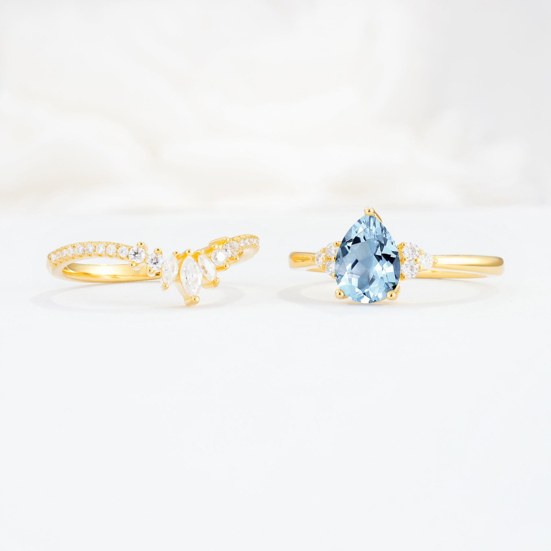 SR17115 Aquamarine Ring - Additional view