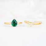 SR17115 Emerald Ring - Additional view