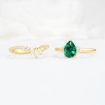 SR17115 Emerald Ring - Additional view