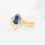 SR17115 Alexandrite Ring - White-Gold