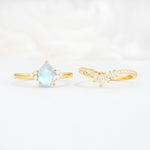 SR17115 Moonstone Ring - Additional view