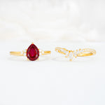 SR17115 Ruby Ring - Additional view