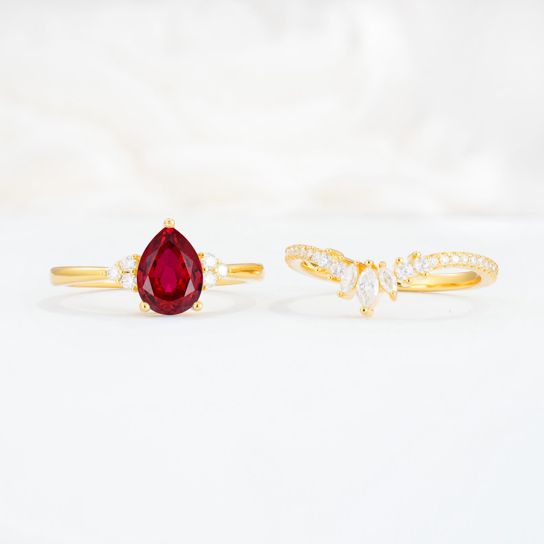 SR17115 Ruby Ring - Additional view