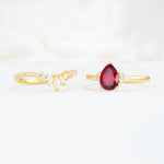 SR17115 Ruby Ring - Additional view