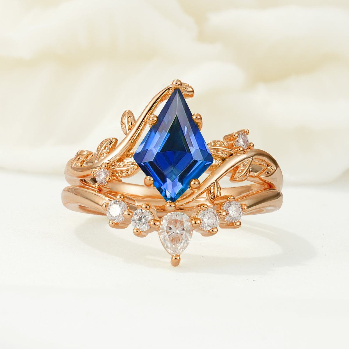 SR17116 Sapphire Ring - Additional view