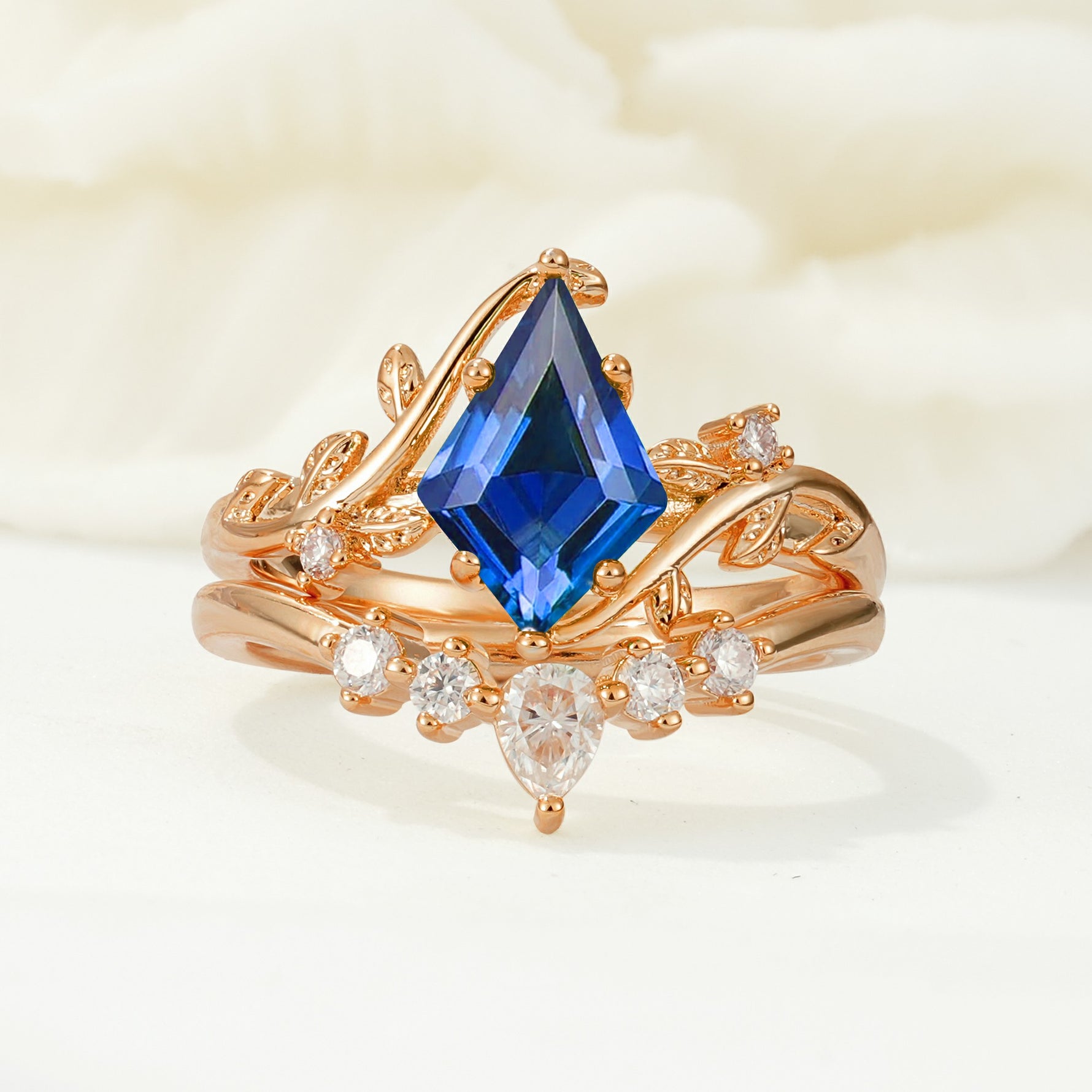 SR17116 Sapphire Ring - Additional view