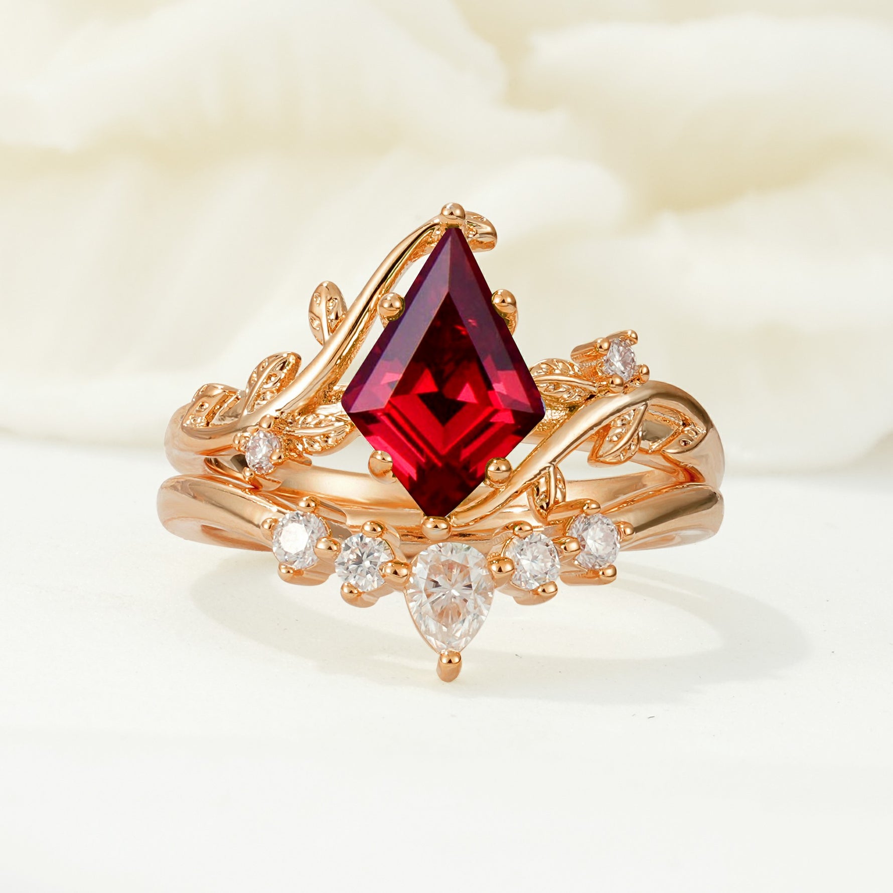 SR17116 Ruby Ring - Additional view