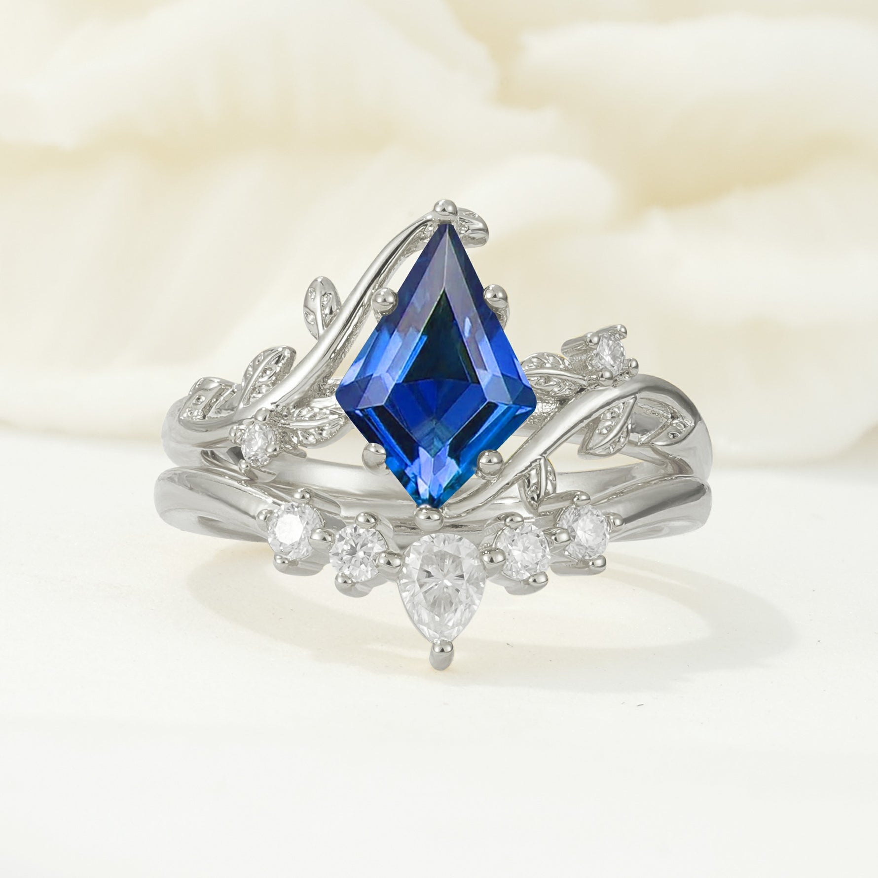 SR17116 Sapphire Ring - Additional view