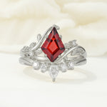 SR17116 Garnet Ring - Additional view