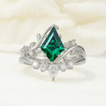 SR17116 Emerald Ring - Additional view