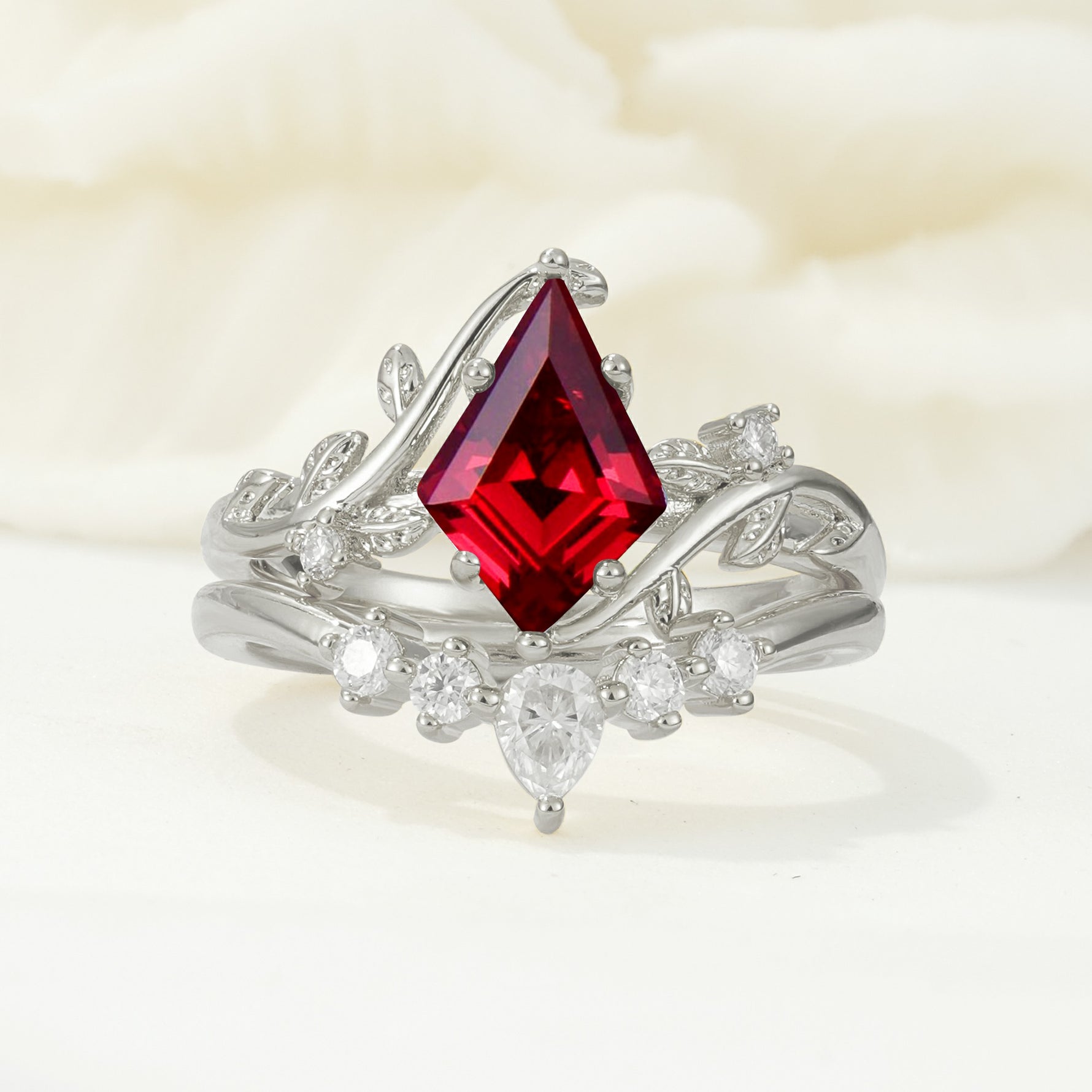 SR17116 Ruby Ring - Additional view