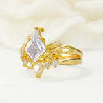 SR17116 Moissanite Ring - White-Gold