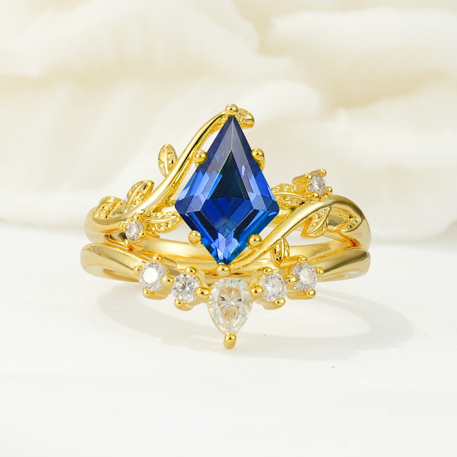SR17116 Sapphire Ring - Additional view