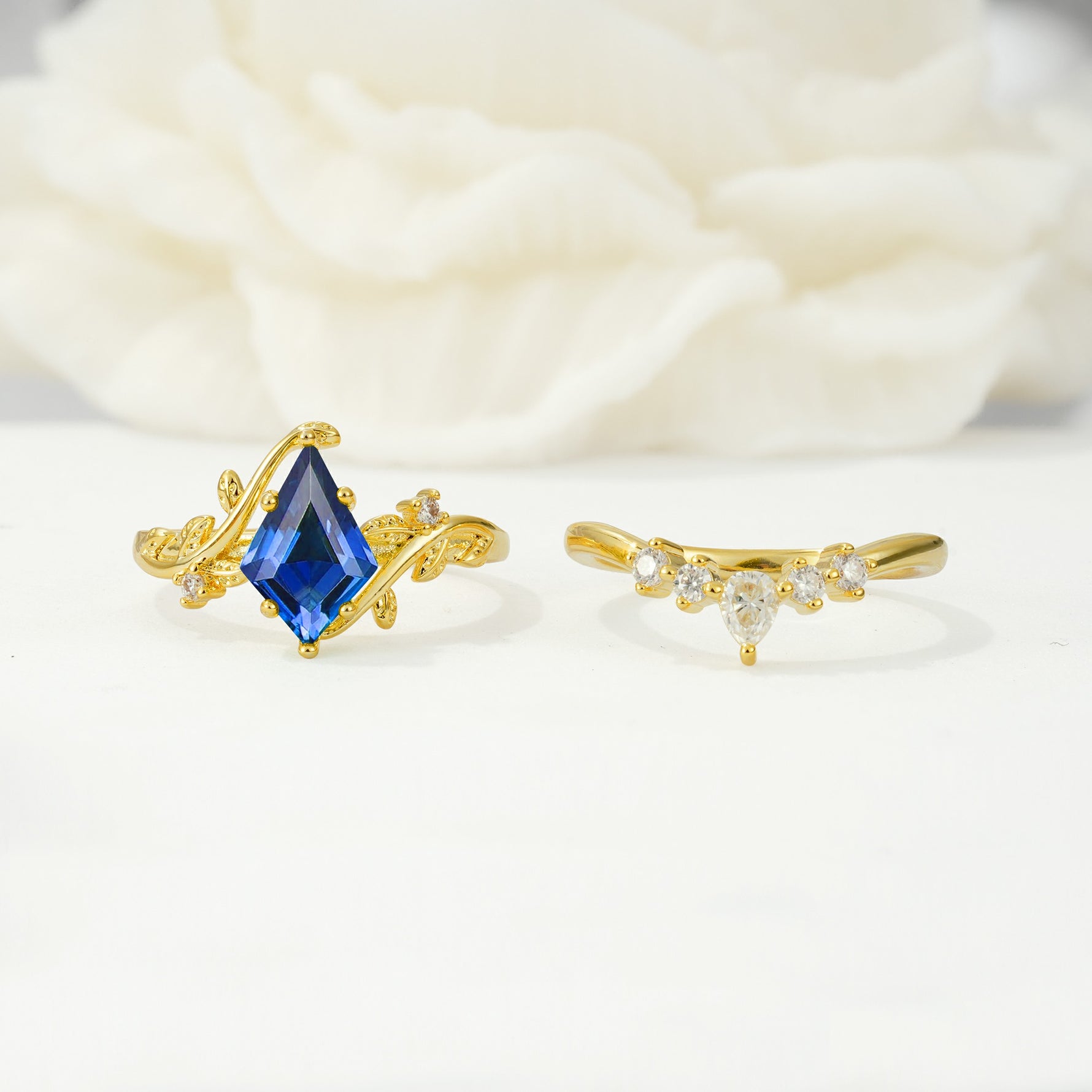 SR17116 Sapphire Ring - Additional view
