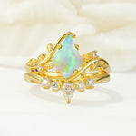 SR17116 Fire Opal Ring - Additional view