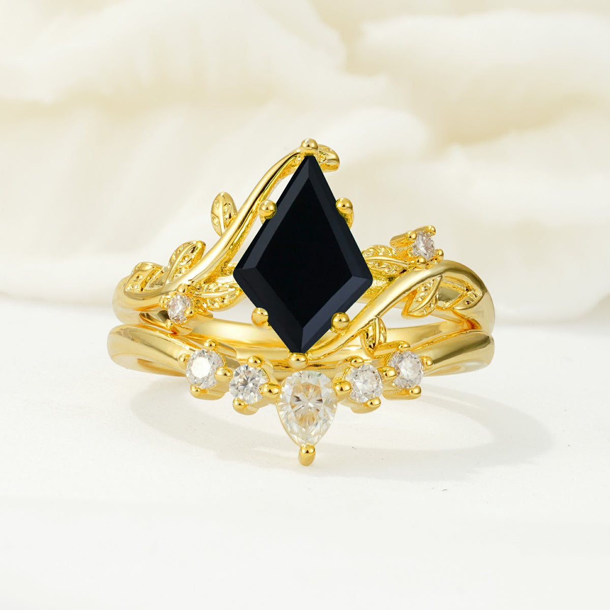 SR17116 Black Onyx Ring - Additional view