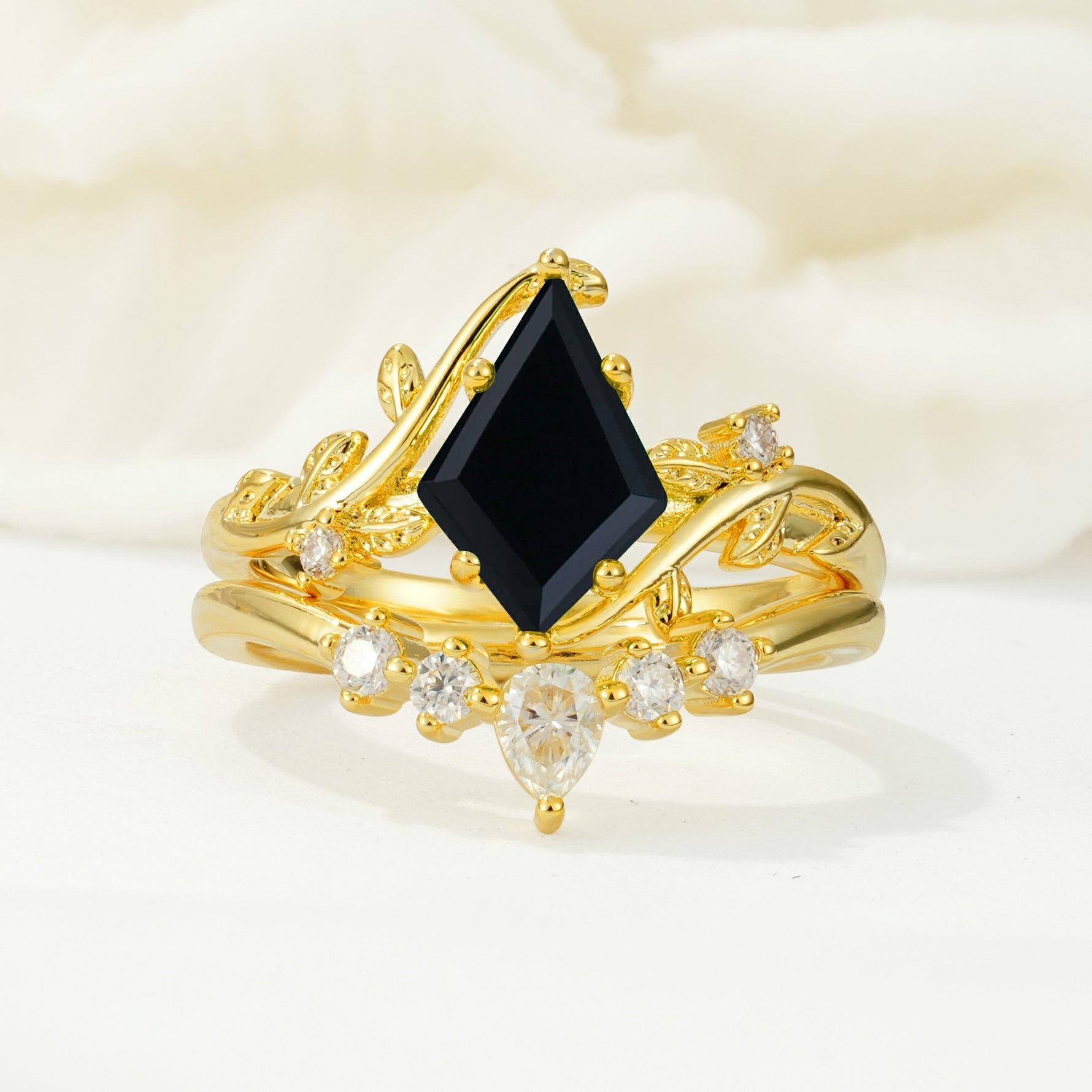SR17116 Black Onyx Ring - Additional view