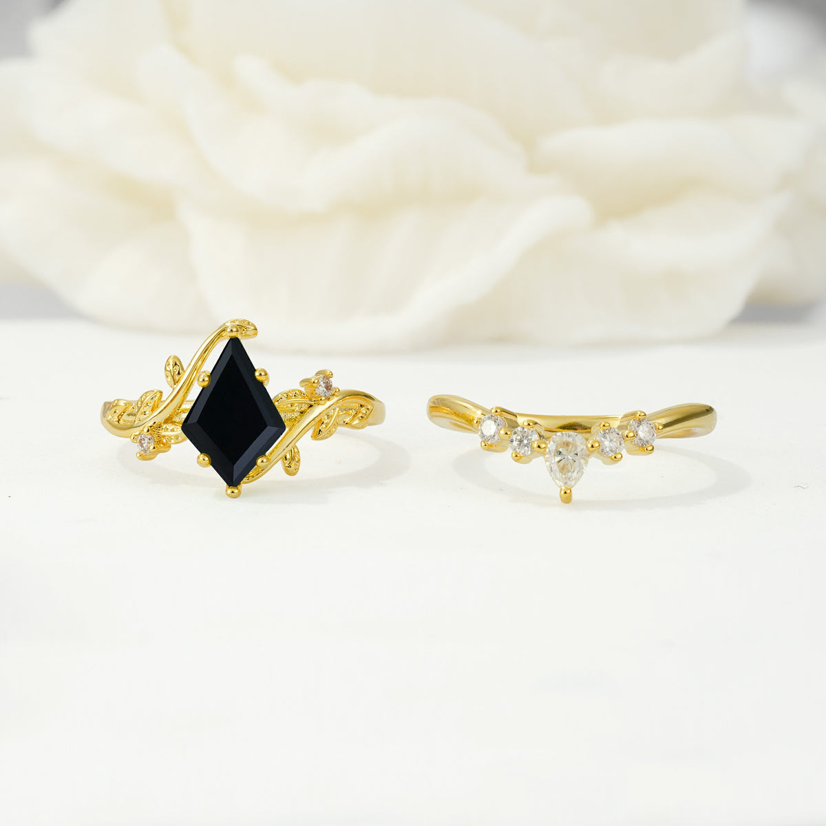 SR17116 Black Onyx Ring - Additional view