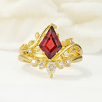 SR17116 Garnet Ring - Additional view
