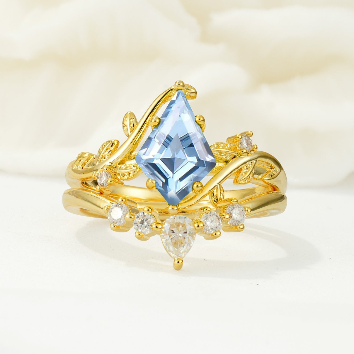 SR17116 Aquamarine Ring - Additional view