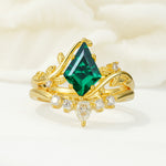 SR17116 Emerald Ring - Additional view