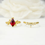 SR17116 Ruby Ring - Additional view