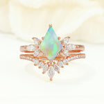 SR17117 Fire Opal Ring - Additional view