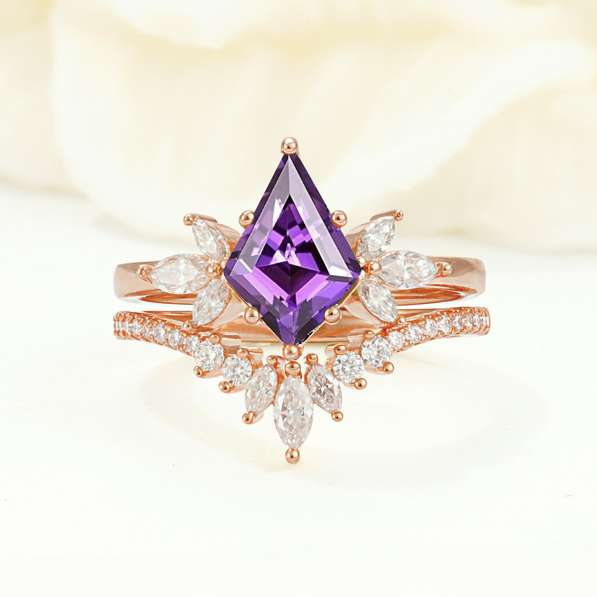 SR17117 Amethyst Ring - Additional view