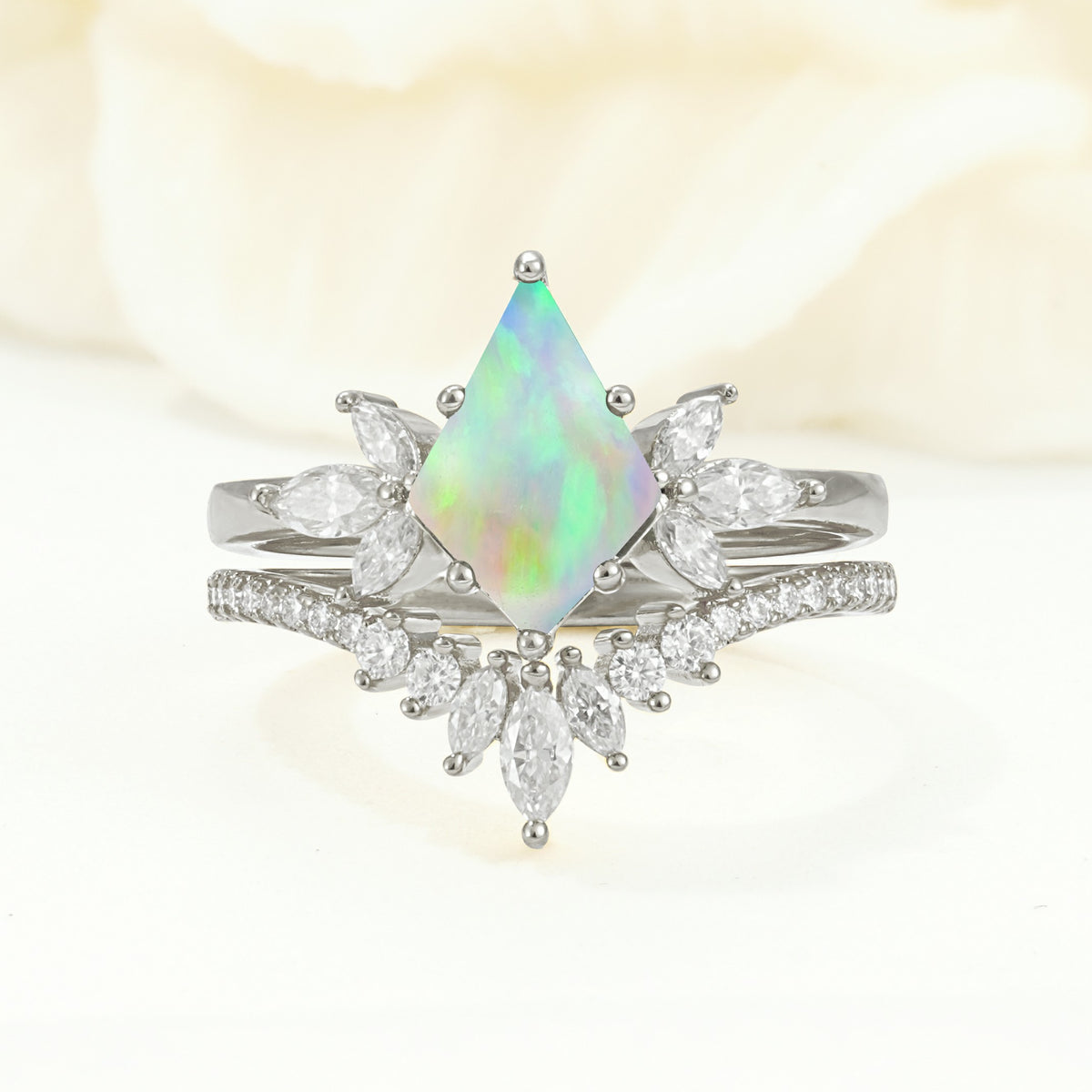 SR17117 Fire Opal Ring - Additional view