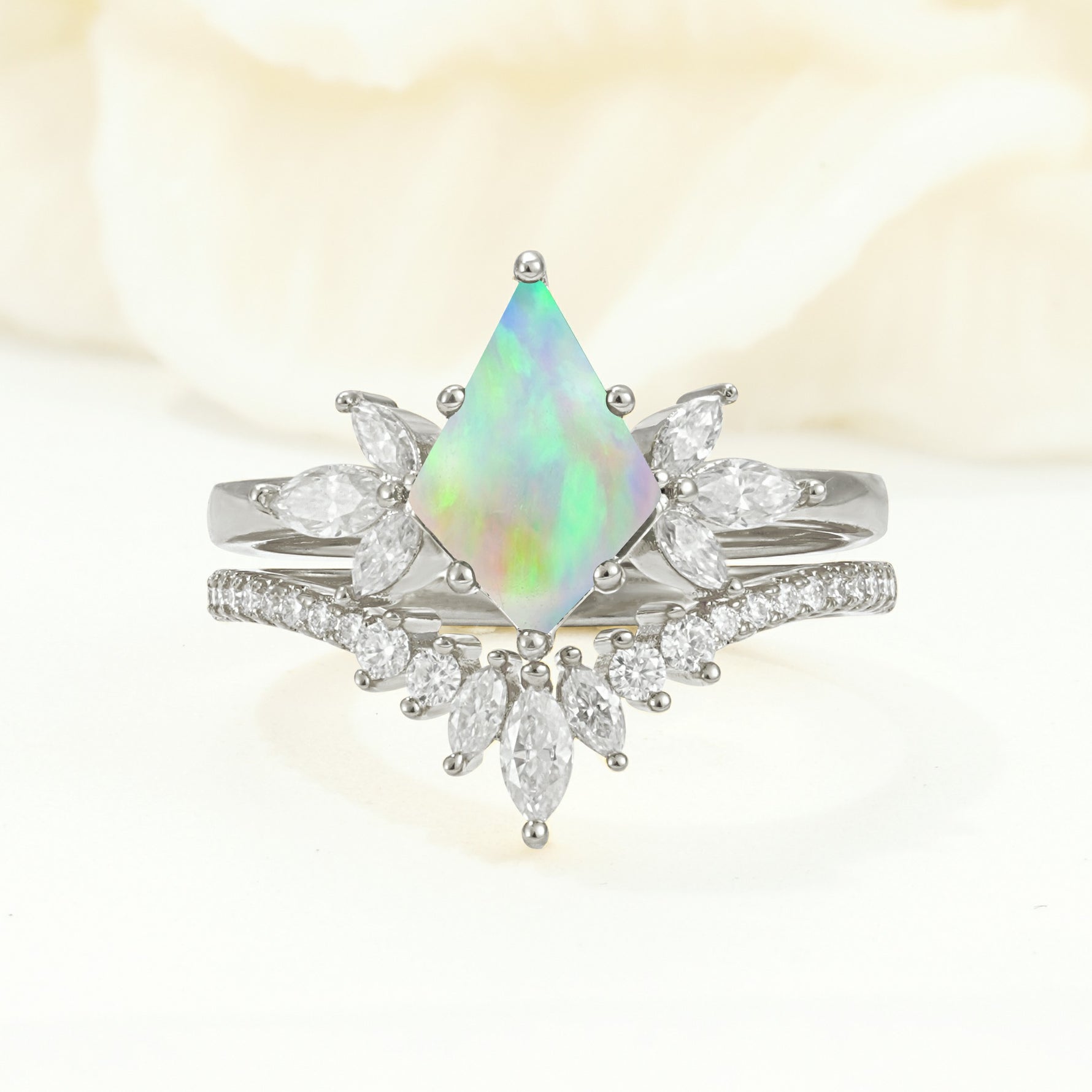 SR17117 Fire Opal Ring - Additional view
