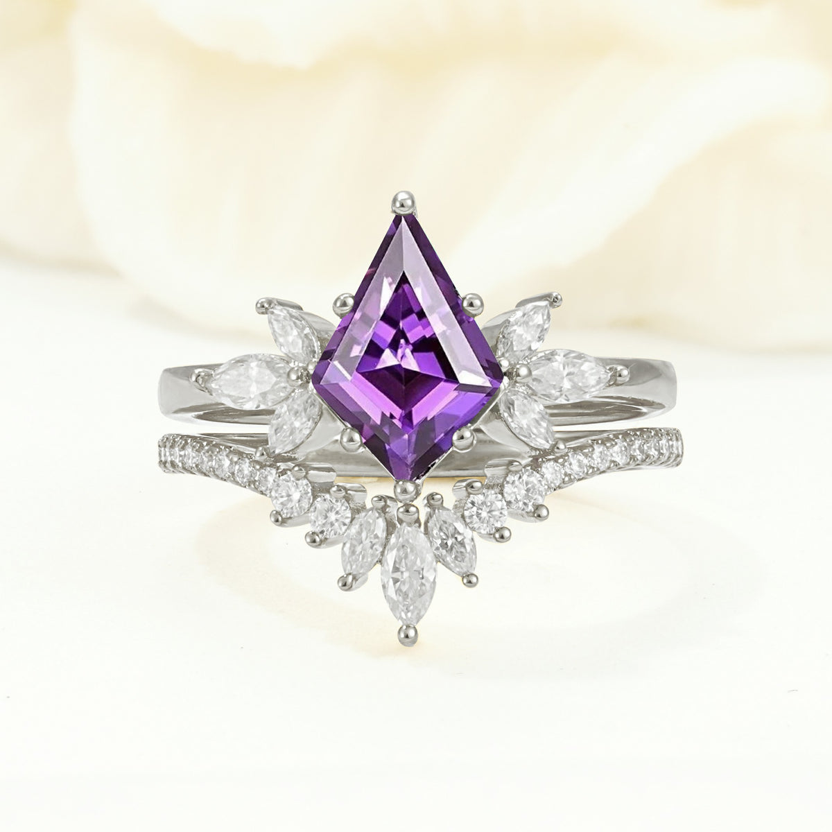 SR17117 Amethyst Ring - Additional view