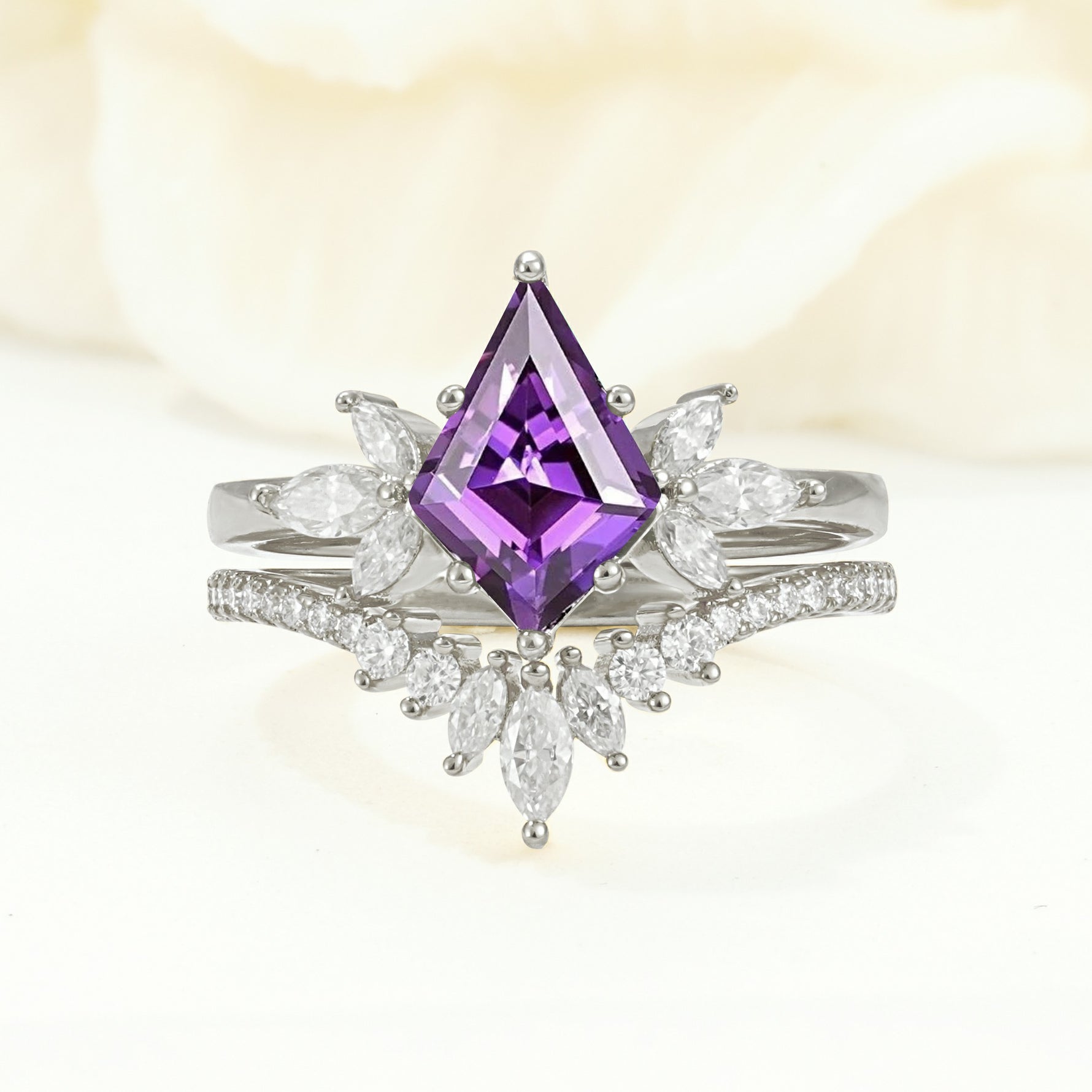 SR17117 Amethyst Ring - Additional view