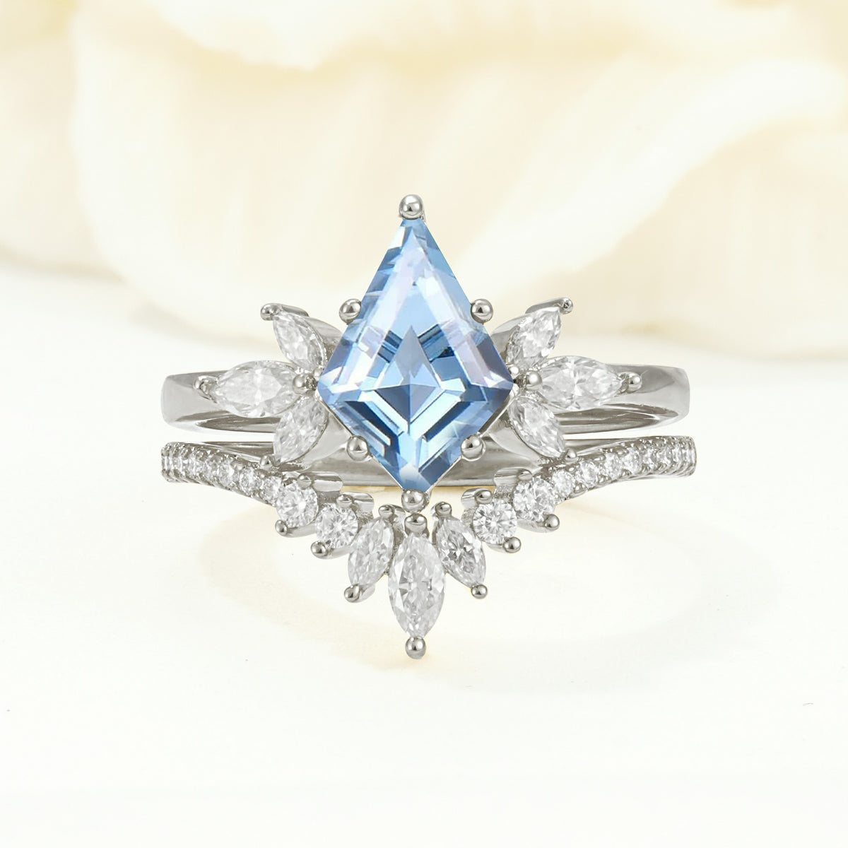 SR17117 Aquamarine Ring - Additional view