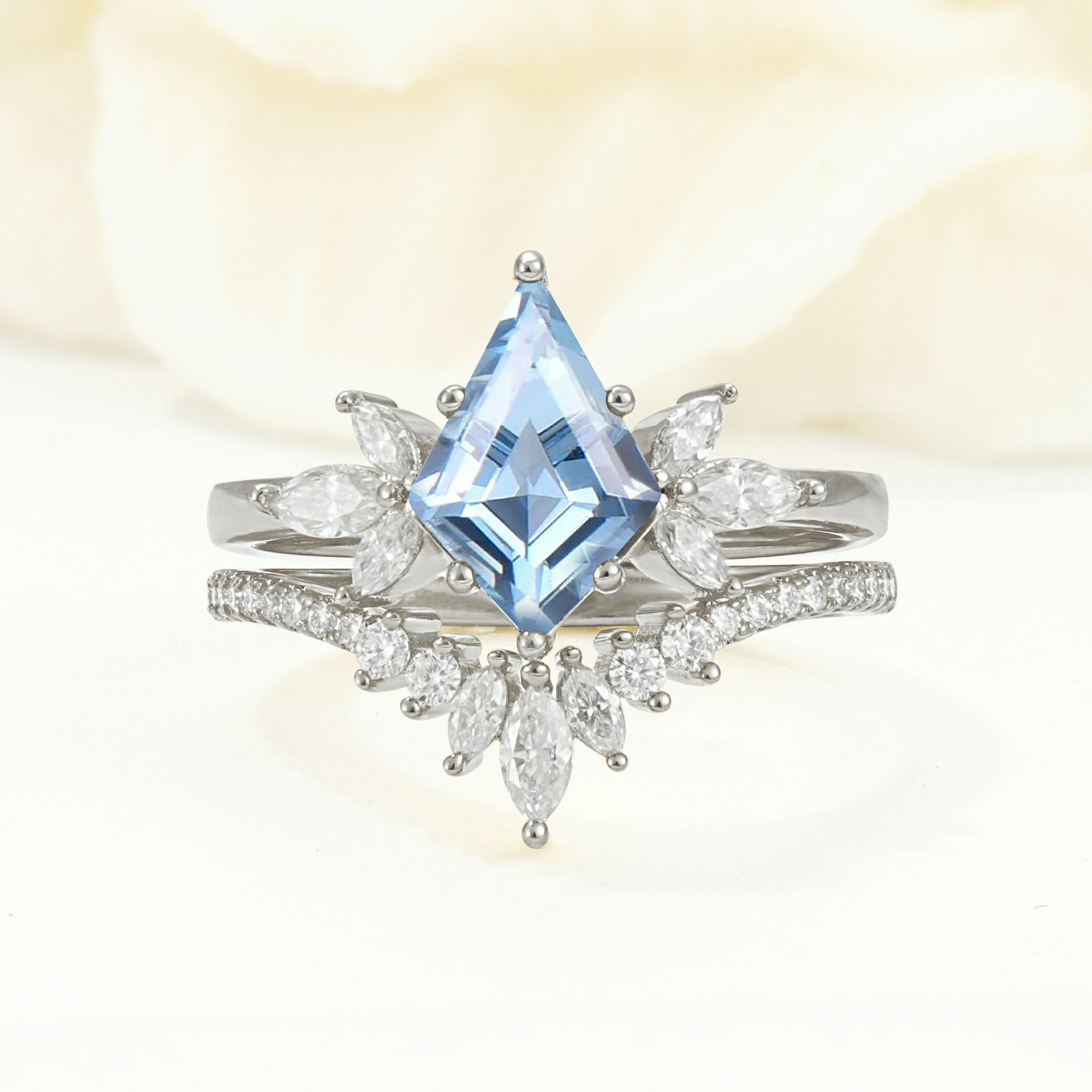 SR17117 Aquamarine Ring - Additional view