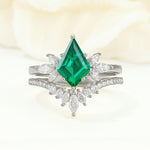 SR17117 Emerald Ring - Additional view