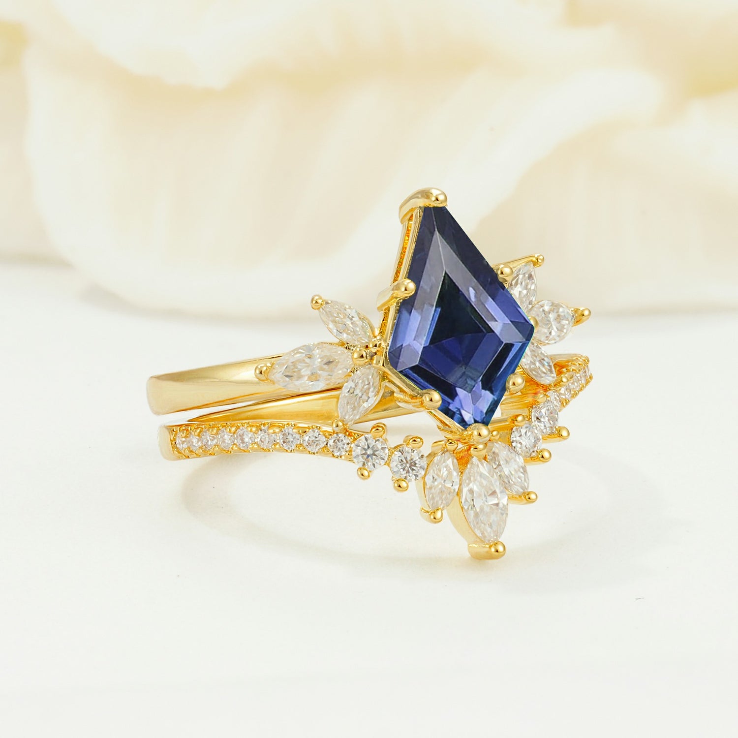 SR17117 Tanzanite Ring - Rose-Gold
